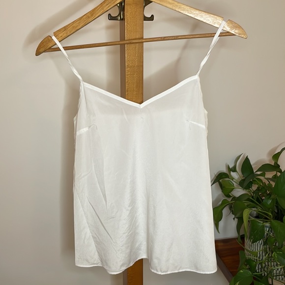 J Crew white eyelet blouse w/camisole. XXS. EUC. - Picture 5 of 5
